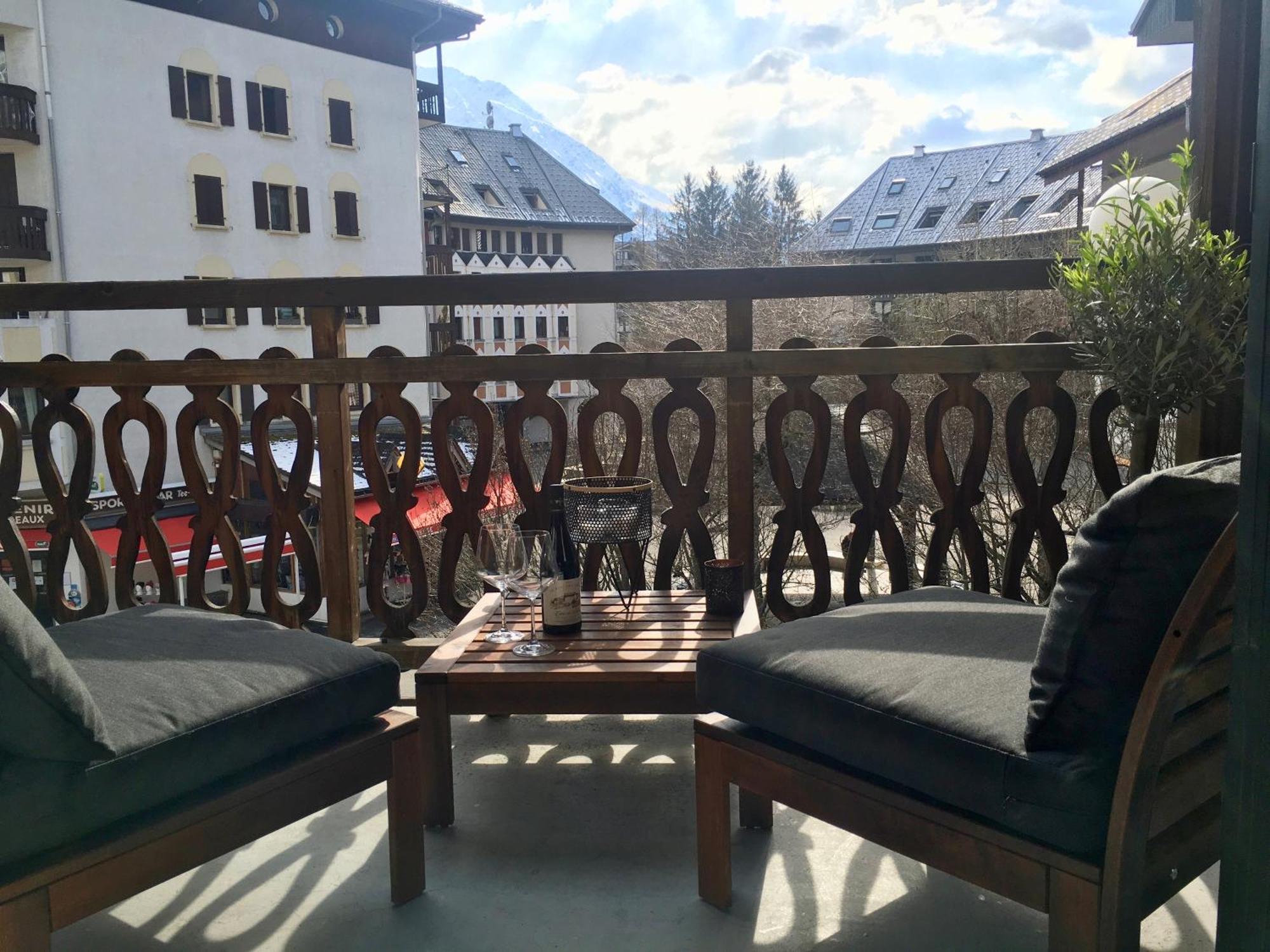 Chamonix Sud Studio With Mont Blanc Views ภายนอก รูปภาพ